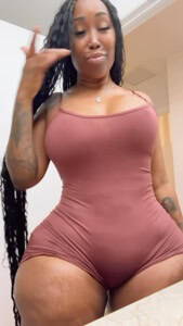 Zmeena Orr looking like a snack in this outfit